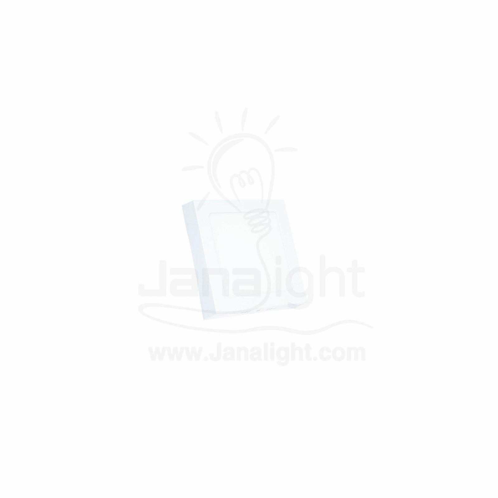 سبوت بانيل 12 وات لطش مربع ابيض جنى لايت panel spotlight 12 watt square white